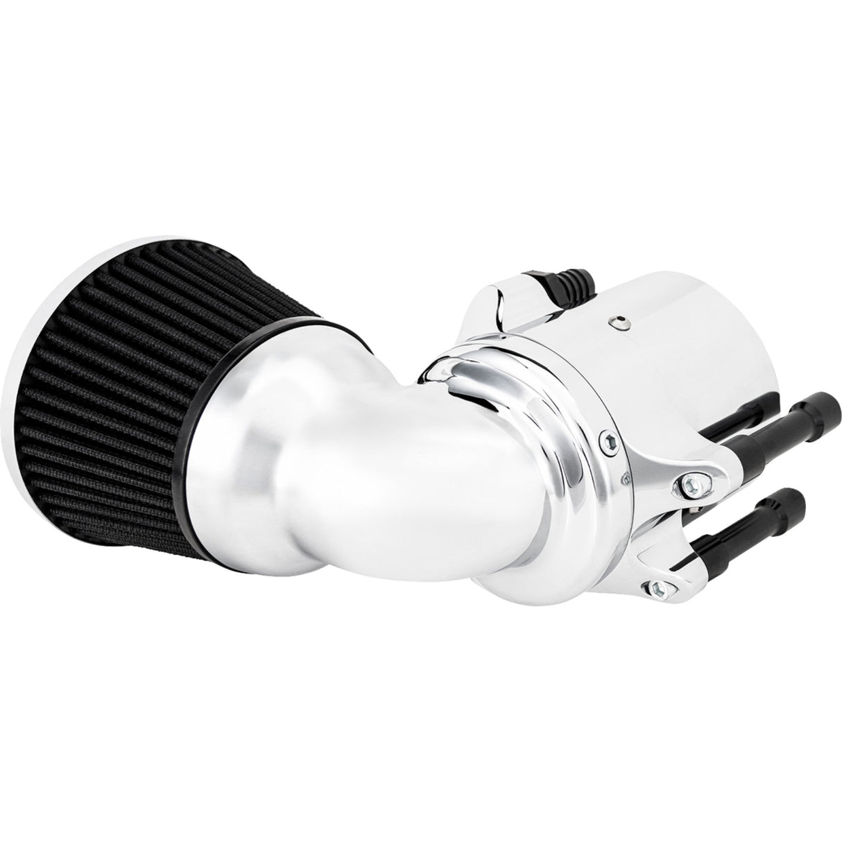 Arlen Ness Velocity 90° Air Cleaner Kit Chrome - 800-003 For Indian 2014-2022