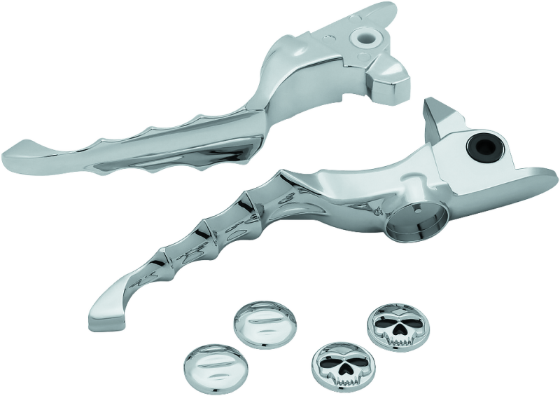 Kuryakyn 1984 Zombie Lever Set 17-Up Touring Chrome