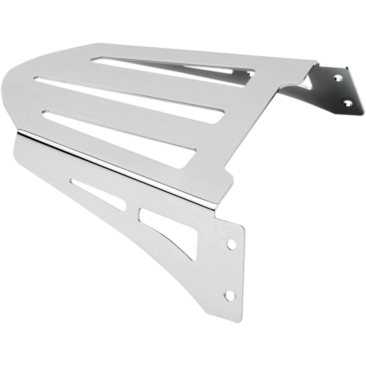 COBRA 1510-0065 02-3602 Sissy Bar Mounted Luggage Rack Sissy Bar Luggage Rack - Chrome - Laser-cut