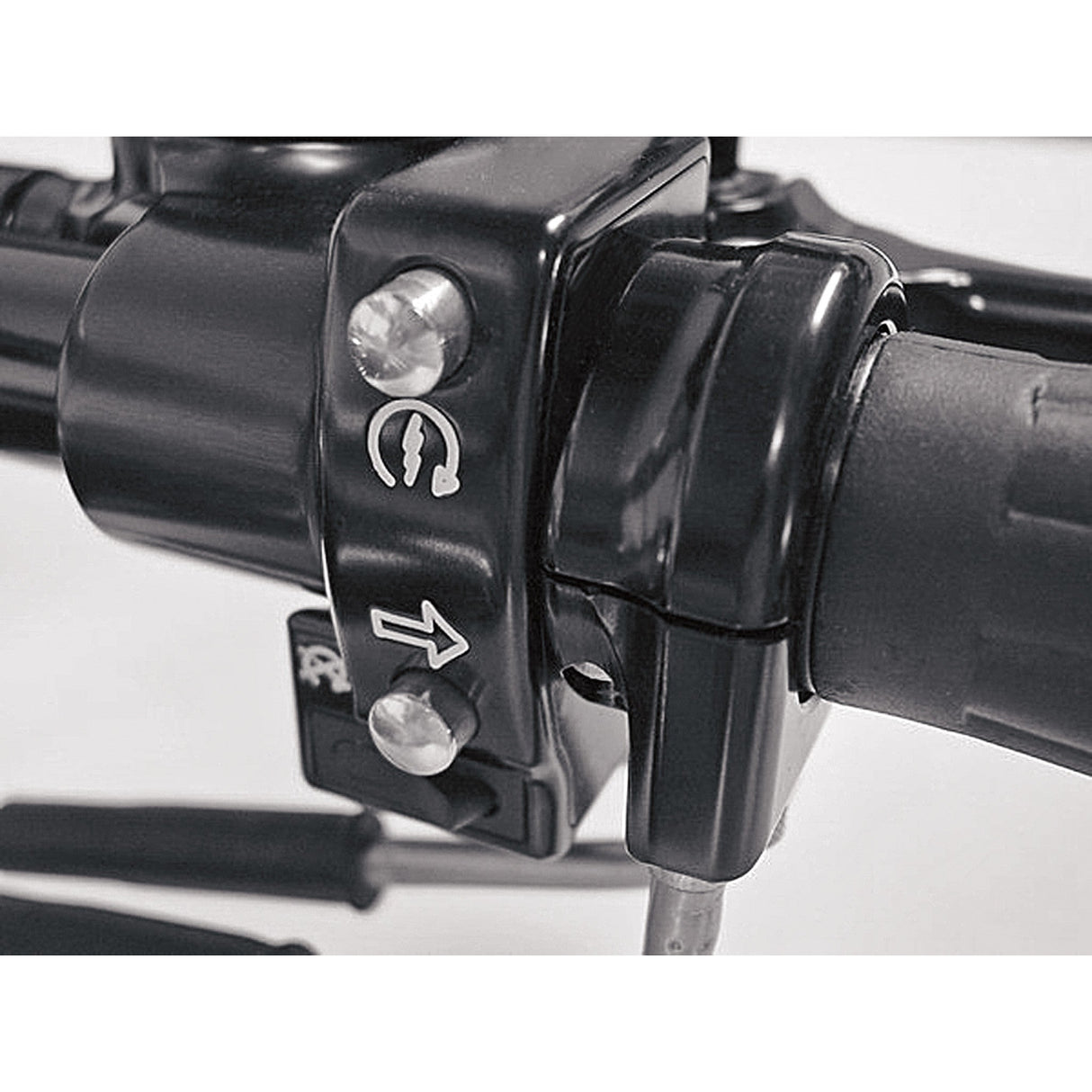 JOKER MACHINE 0632-0206 03-147BLK JX Series Throttle Housing - Single Cable - Black