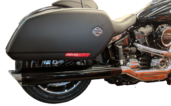 Tab Performance Sport Glide Compatible Exhaust Pipes Chrome For Harley Softail Sport Glide 2018-2021