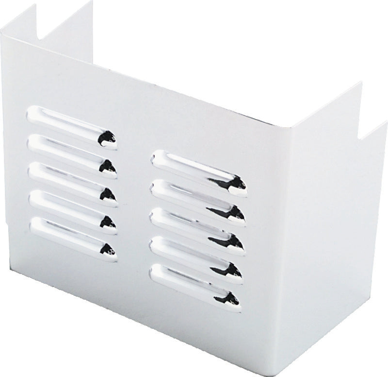 Bikers Choice 490071 73-85 FXE 82-95 XL Chrome Louvered Battery Side Cover