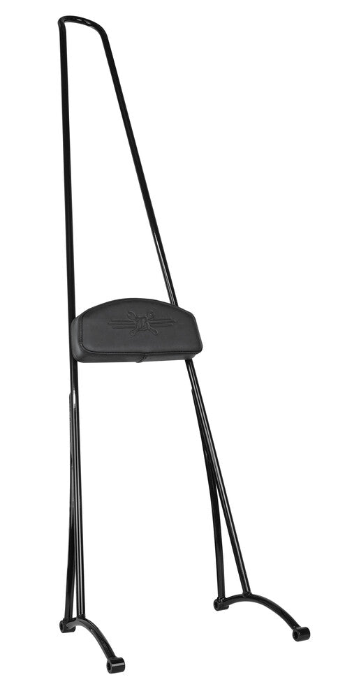 Burly Brand Stupid Tall Sissy Bar With Bar Black - B13-1508B For Harley Sportster 1994-2003 | Yamaha Watercraft 1998-2003