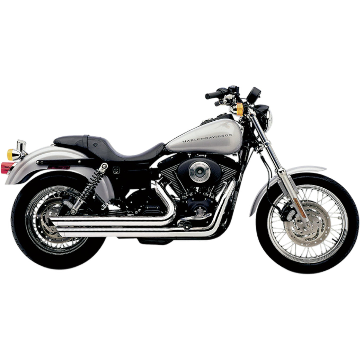 COBRA 1800-1399 6858 Speedster Slashdown Exhaust System - Dyna '12-'17