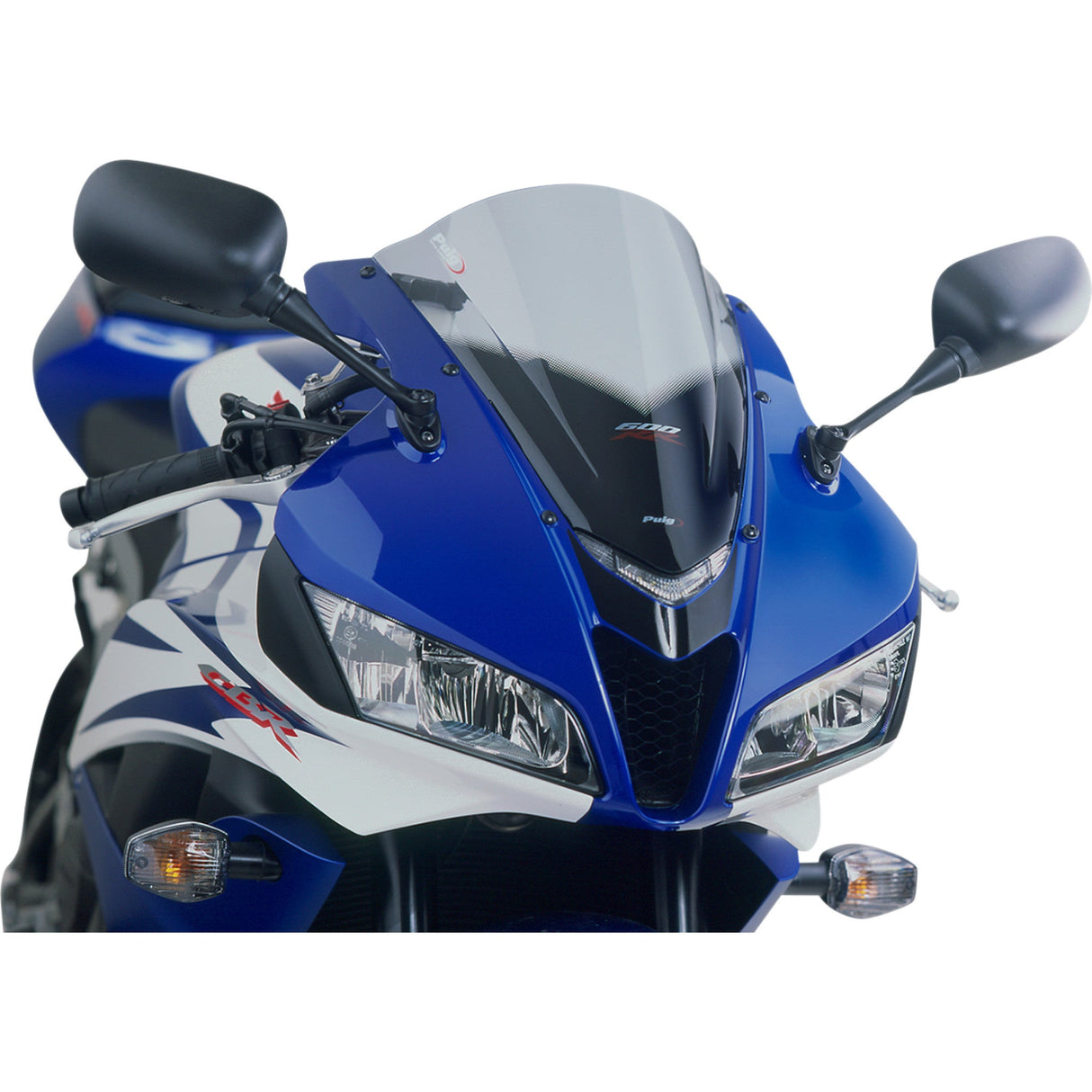 Puig Hi-Tech Parts Z-Racing Windshield - 4356W Honda CBR600RR 2007-2012