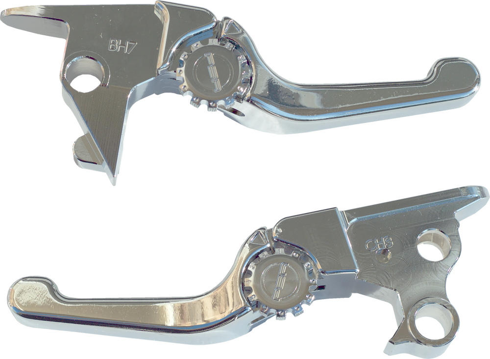 Psr Anthem Shorty Lever SET Chrome ST Cable - 12-01656-20 For Harley Softail 2015-2022