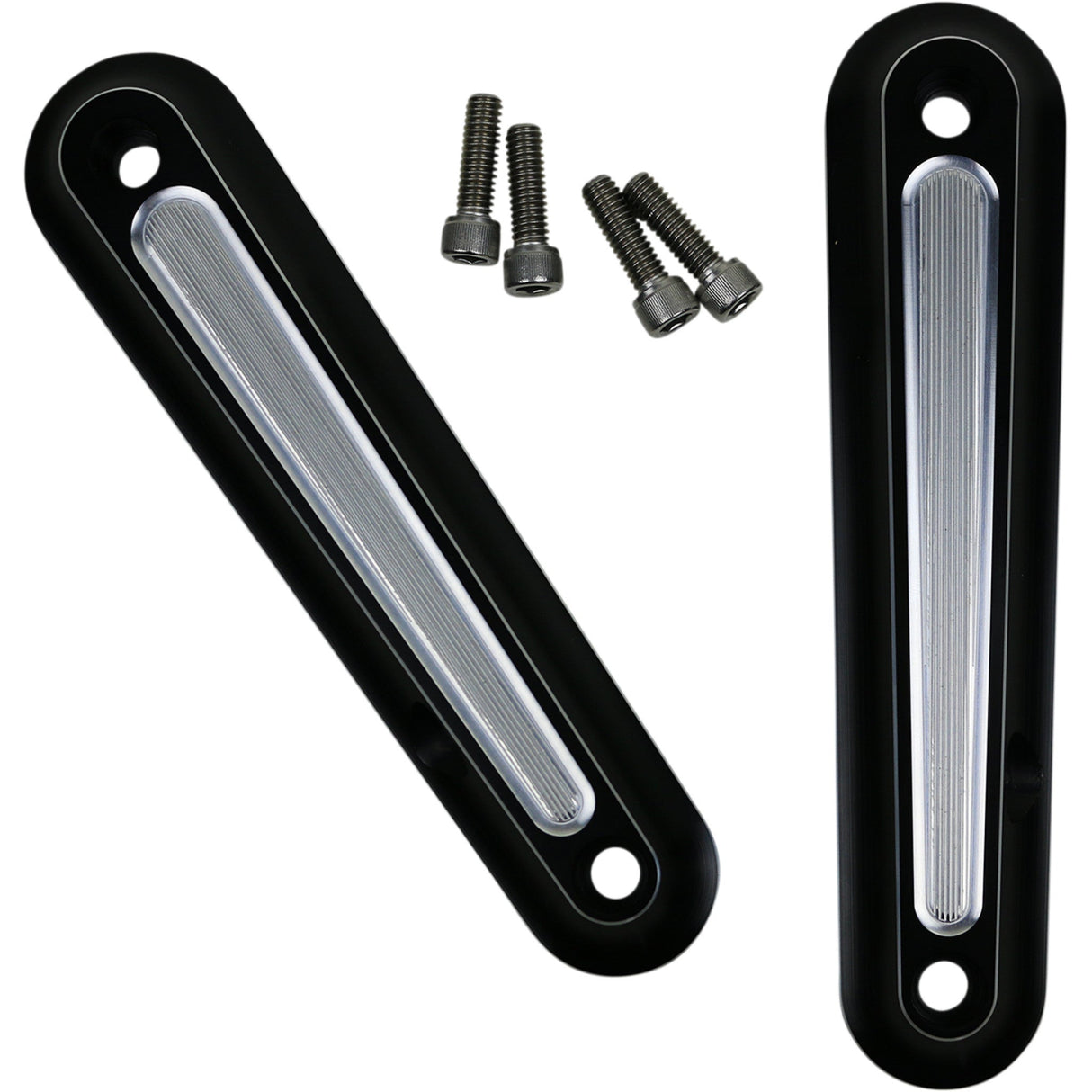 Kodlin USA Legit Elypse LED Front Turn Signals Black Contrast-Cut - K68468 For Harley Touring 2006-2024