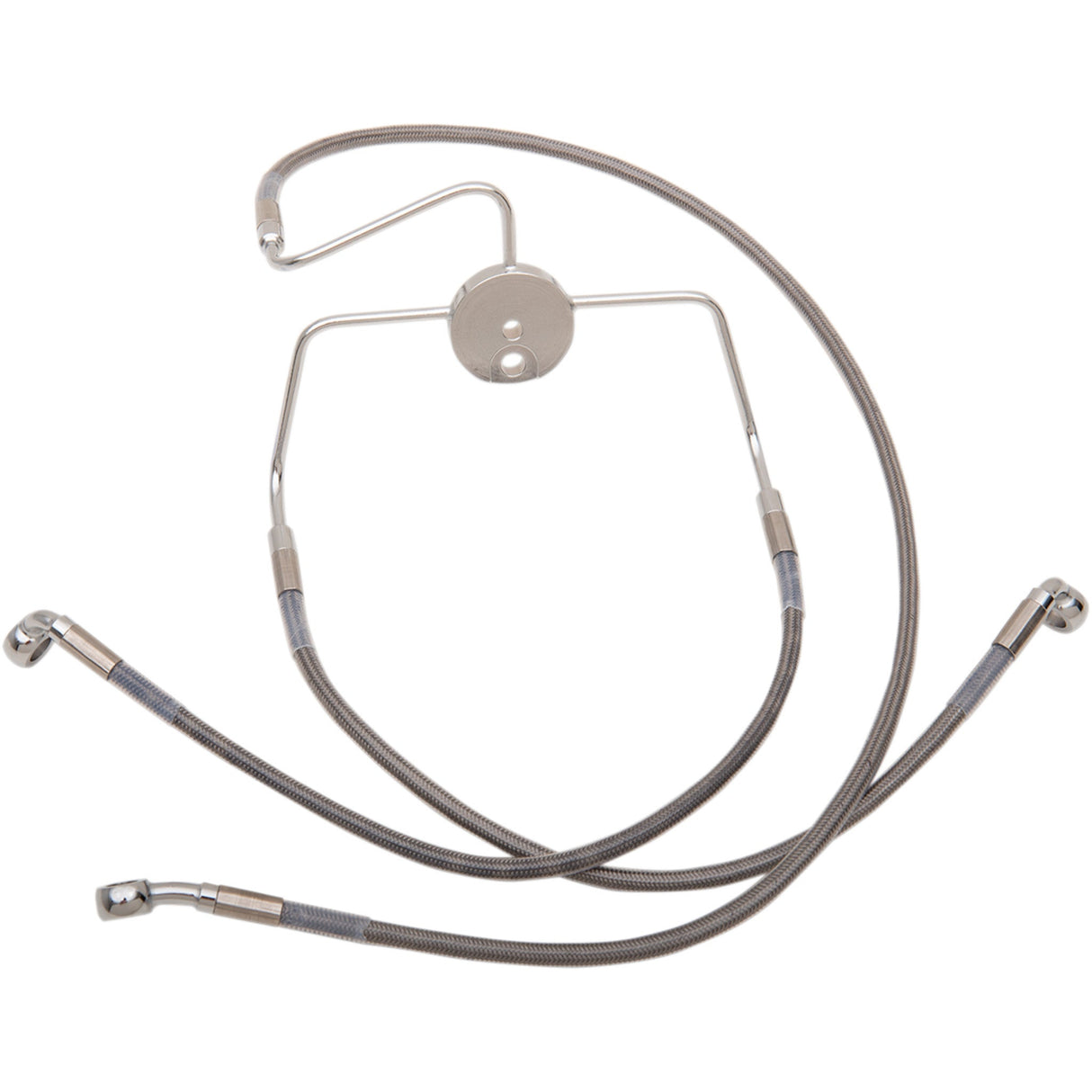 DRAG SPECIALTIES Extended Length Stainless Steel Brake Line Kit Front