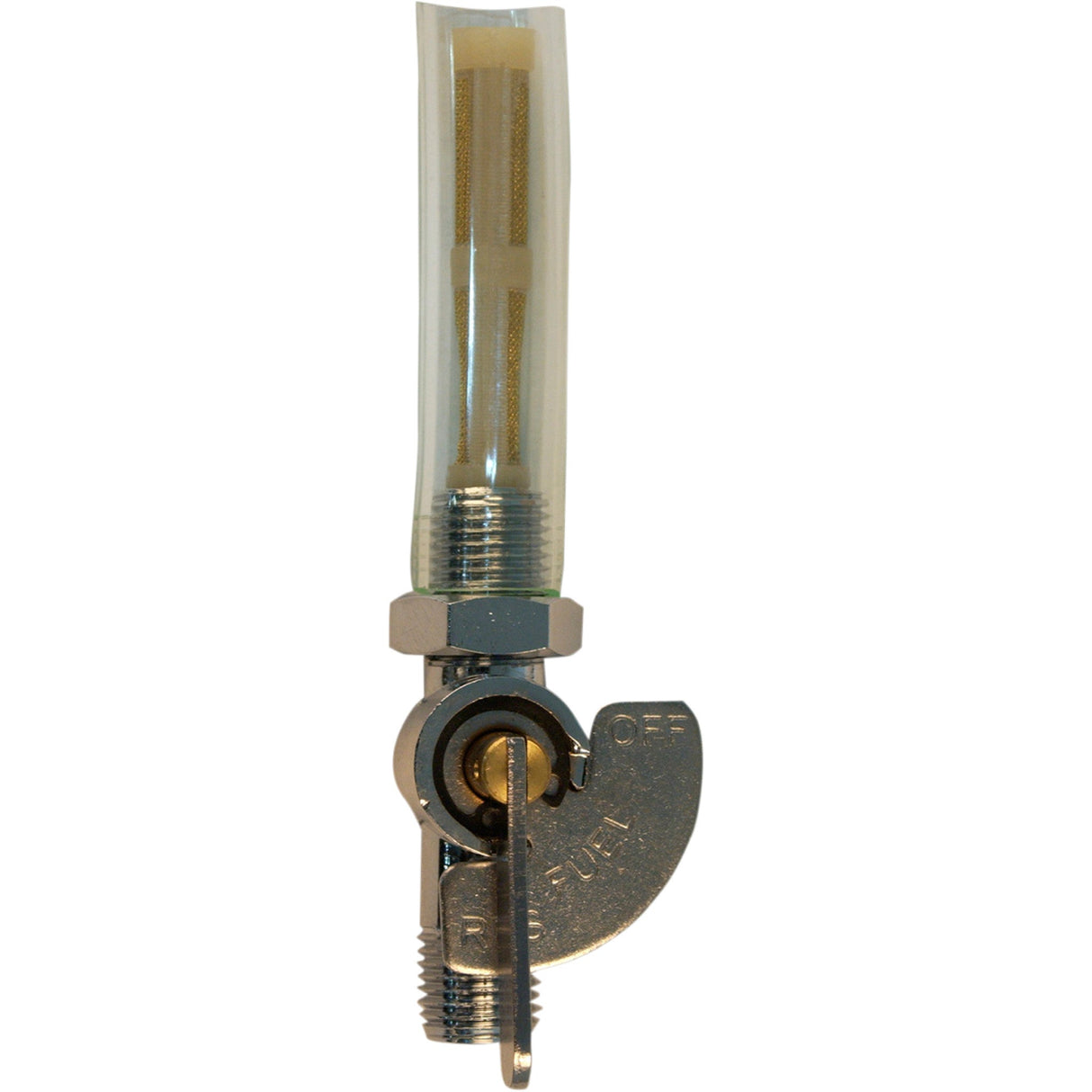 EMGO 0705-0150 43-67185 British-Style Fuel Petcock with indicator - 1/4"