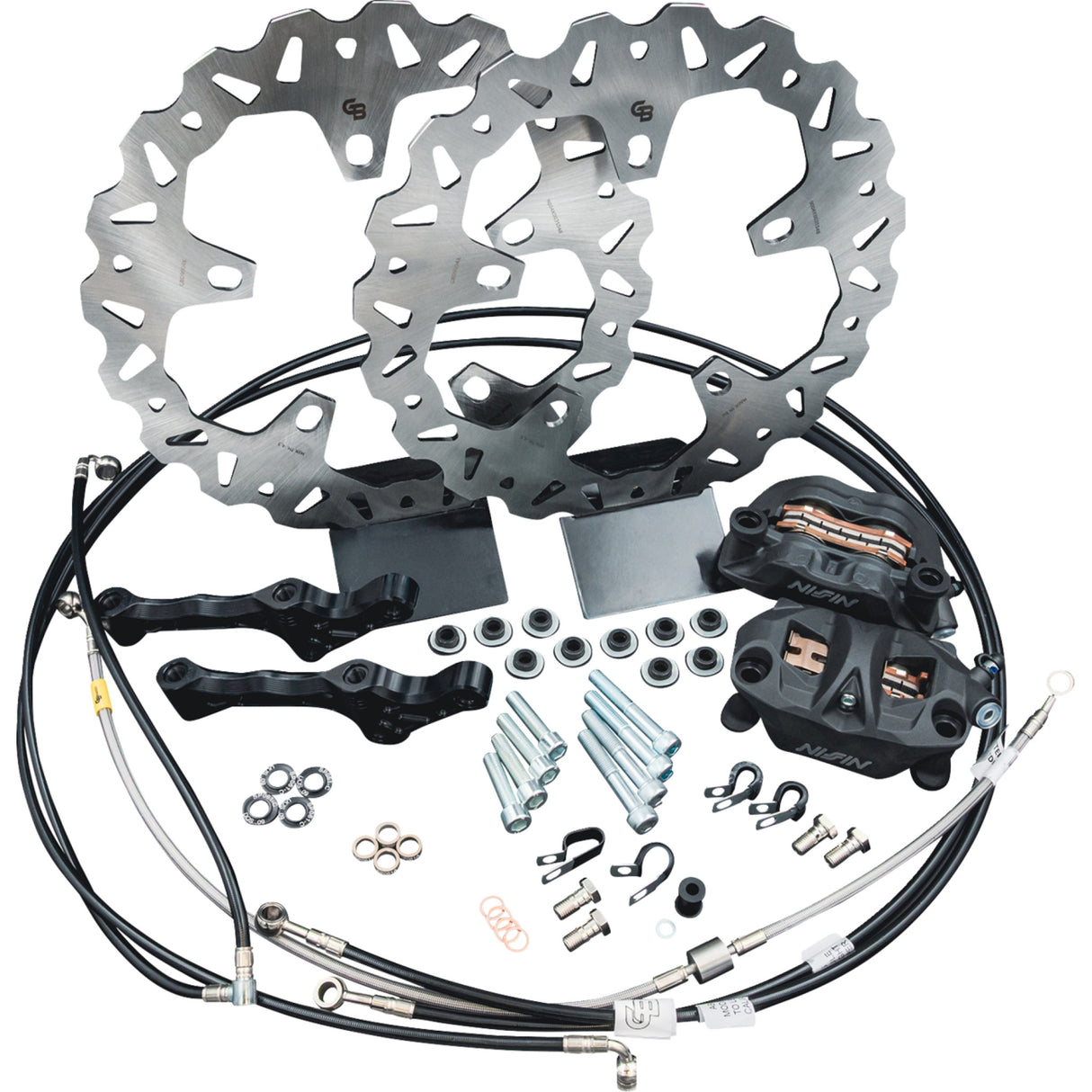 Gbrakes Brake Rotor Kit - GBDU017 For Harley Touring 2015-2026