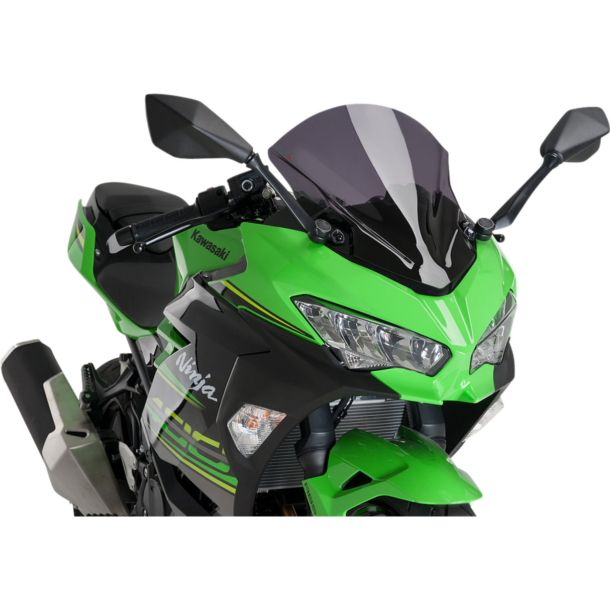 Puig Hi-Tech Parts Z-Racing Windshield - 9976F Kawasaki Ninja 2018-2024