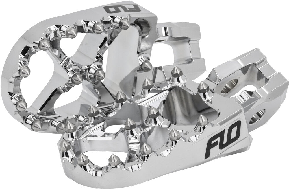 Flo Motorsports 122-8013CR FPEG-792CR FLO FOOTPEG CHROME HONDA/KAW