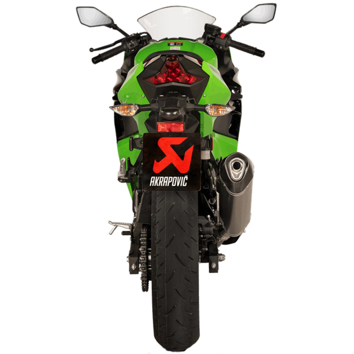 AKRAPOVIC 1811-4372 S-K4SO7-HRT Slip-On Line Muffler titanium