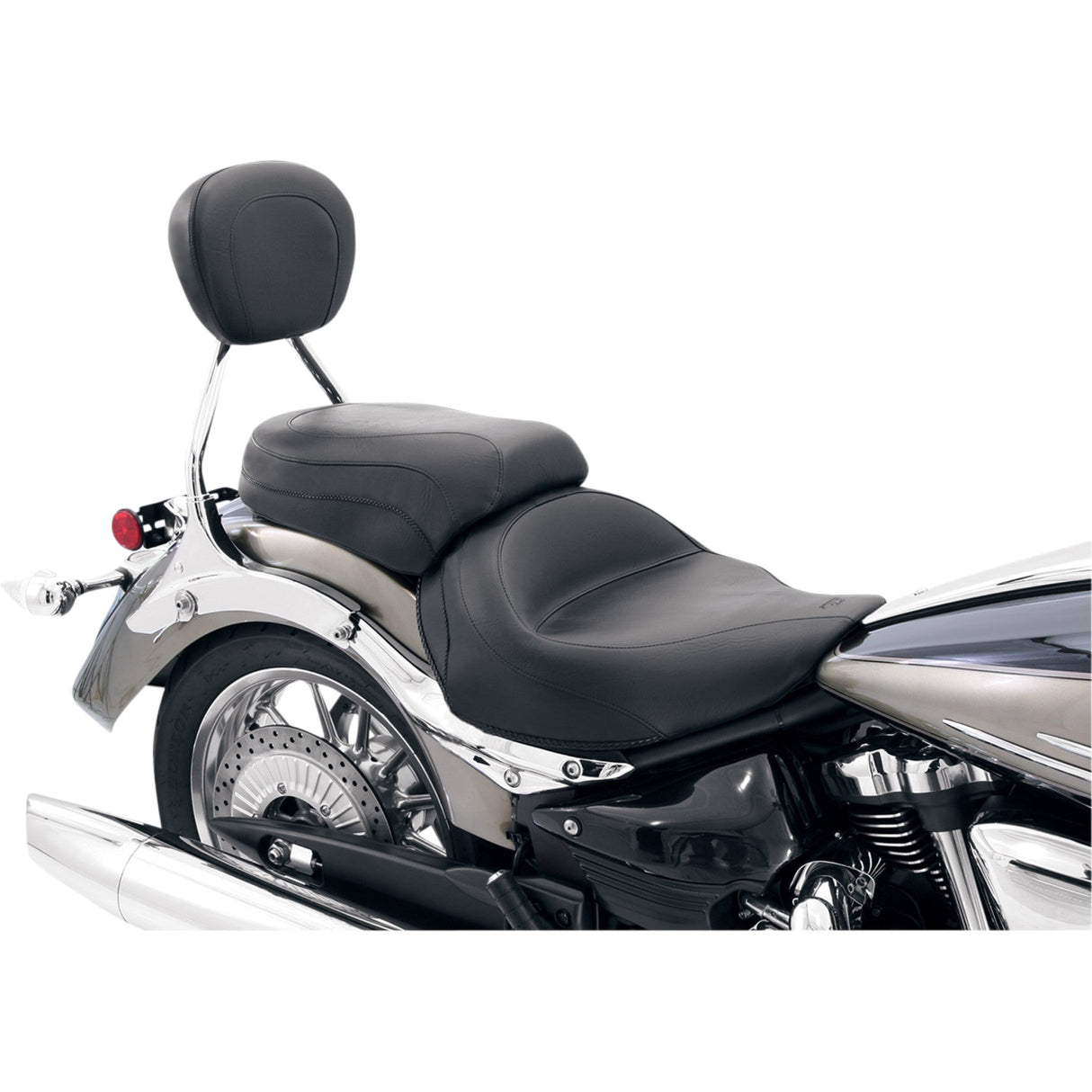 MUSTANG 0810-0401 76124 Vintage Solo Wide Touring Seat Vintage Wide Solo Seat - Roadliner