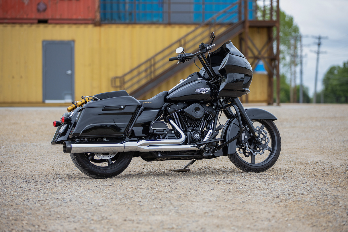 2-into-1 Exhaust for '95-'16 FL - Chrome - 1800-2389