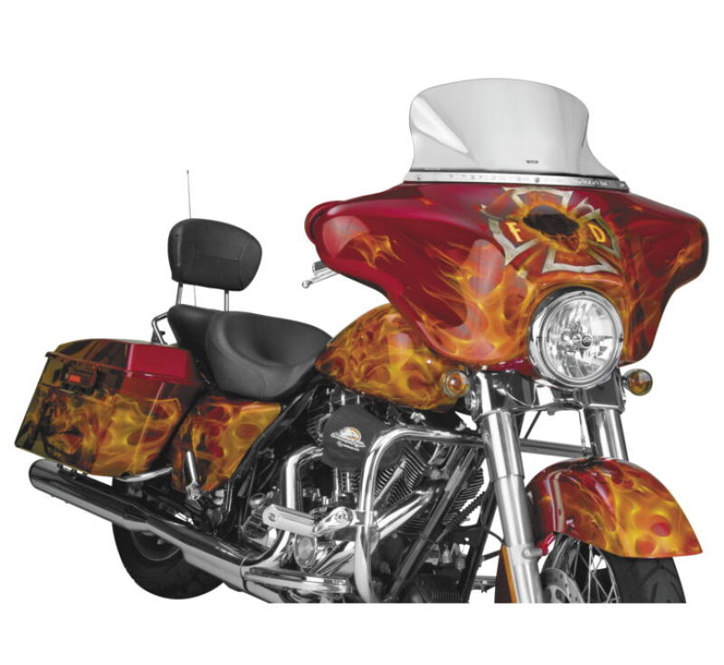 National Cycle N20406 96-13 Harley Davidson Flht/flhx/flhtk Touring/tri-glide VS Low Windshield - Clear