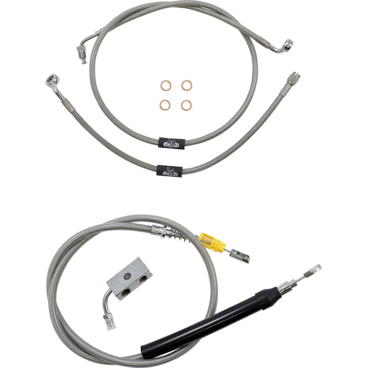 La Choppers Standard Cable Kit - LA-8155KT-19 For Harley Softail 2018-2022