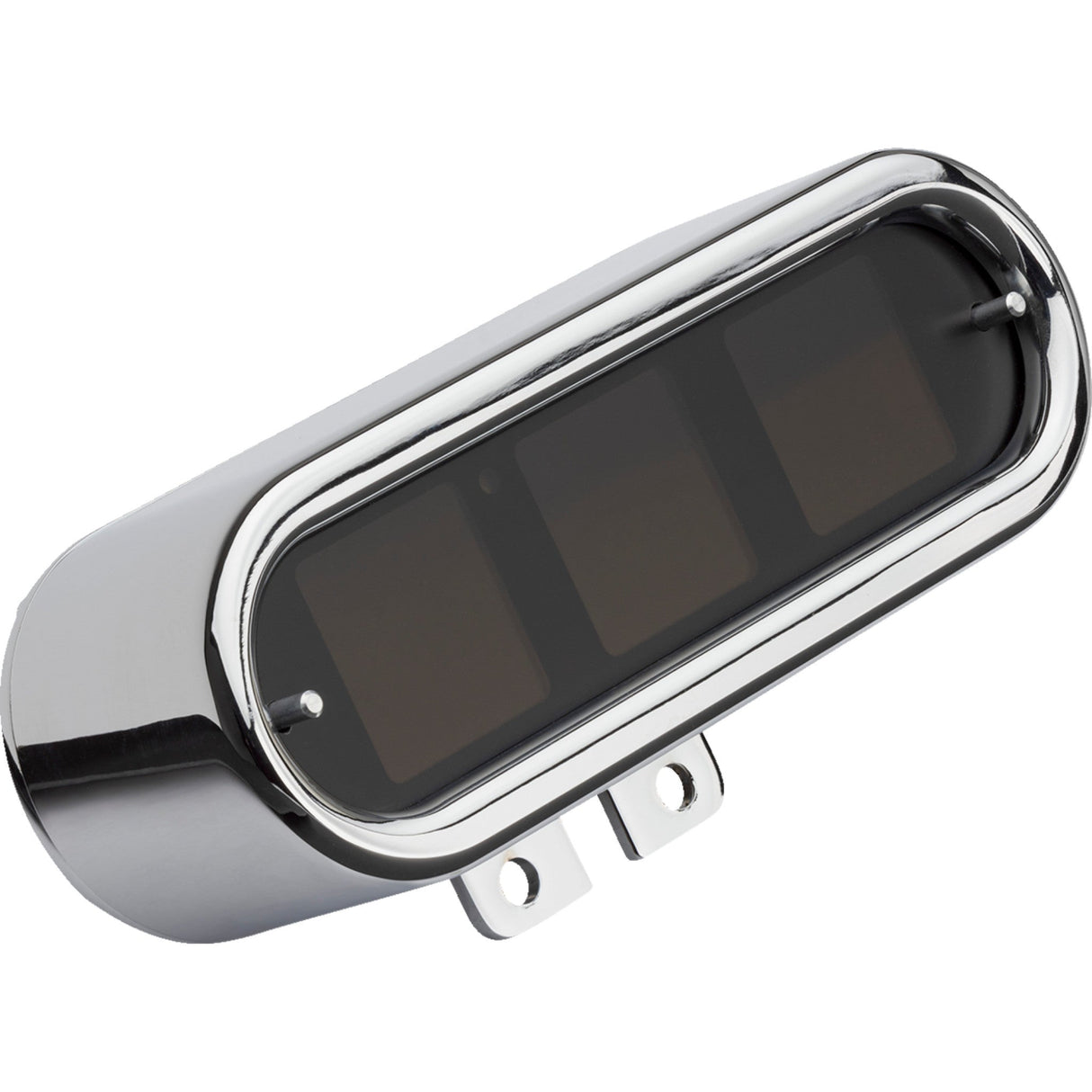 Dakota Digital MLX-9000 Series Gauge Oval Chrome - MLX-9404 For Harley Motorcycles 2004-2013