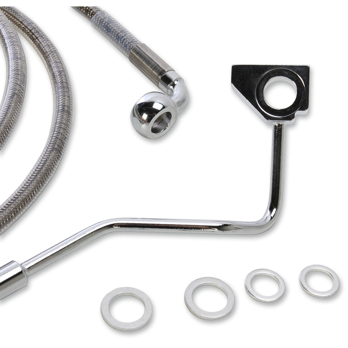 DRAG SPECIALTIES Stainless Steel Brake Line Kit Front