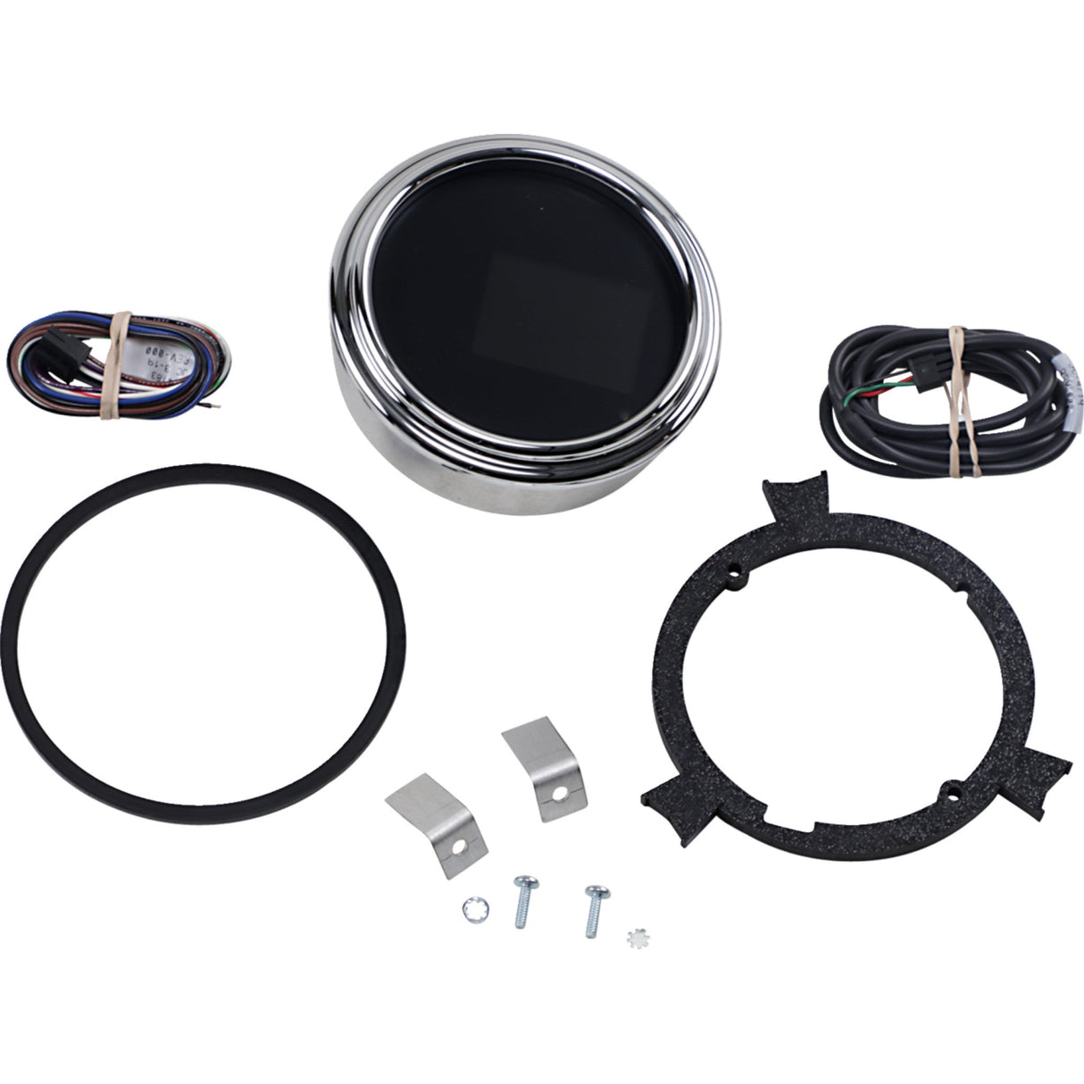 Dakota Digital MLX 2000 Series Gauge Chrome Bezel 4.5" - MLX-2004 For Harley Motorcycles 2004-2013
