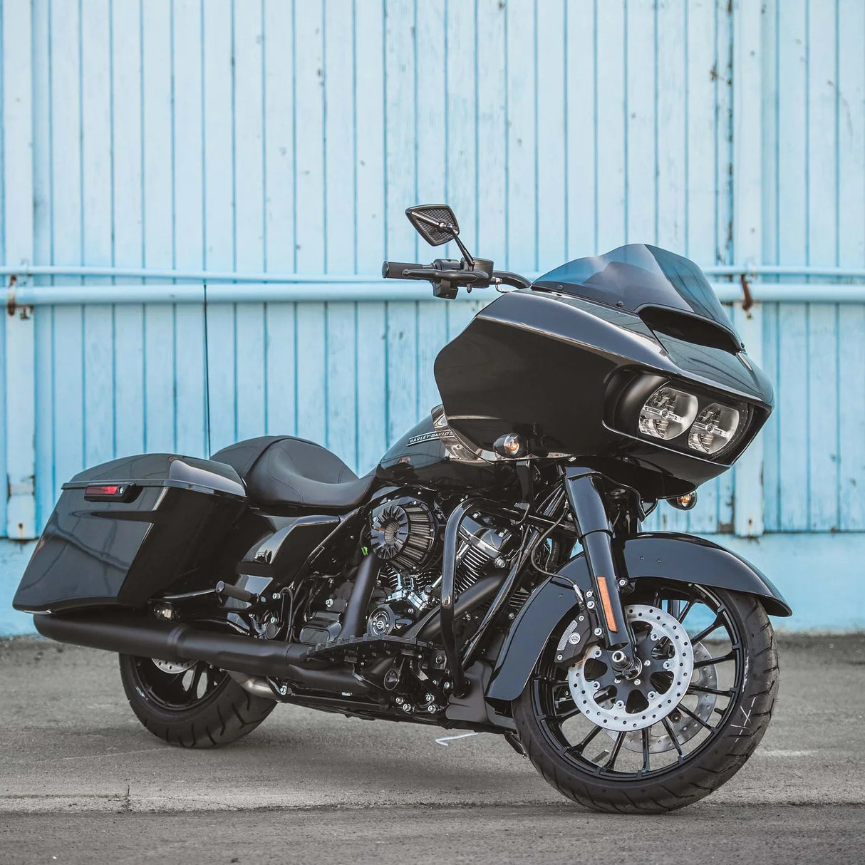 Arlen Ness Inverted Series Air Cleaner Kit — 15-Spoke Black - 18-997 For Harley Motorcycles 2017-2025