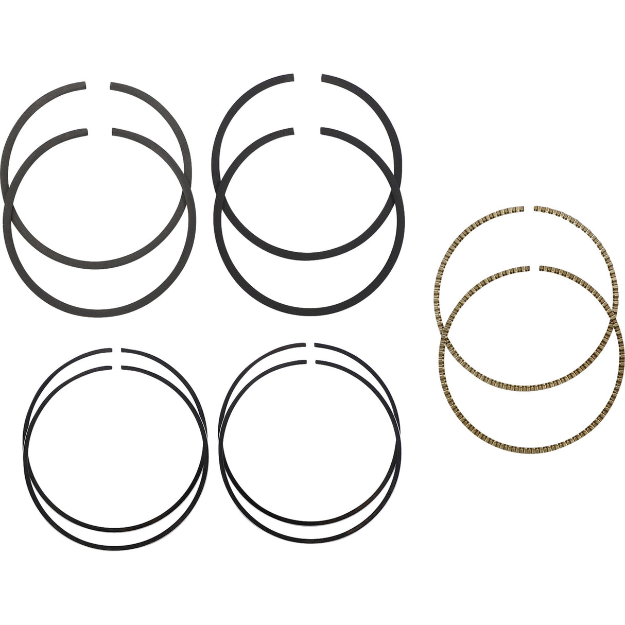 Hastings Piston Ring Set - 2M4942005 For Harley Road King 1999-2006