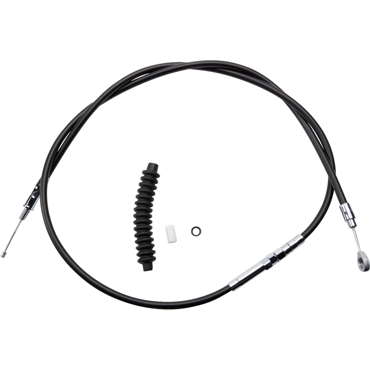 DRAG SPECIALTIES High-Efficiency Black Vinyl Clutch Cable