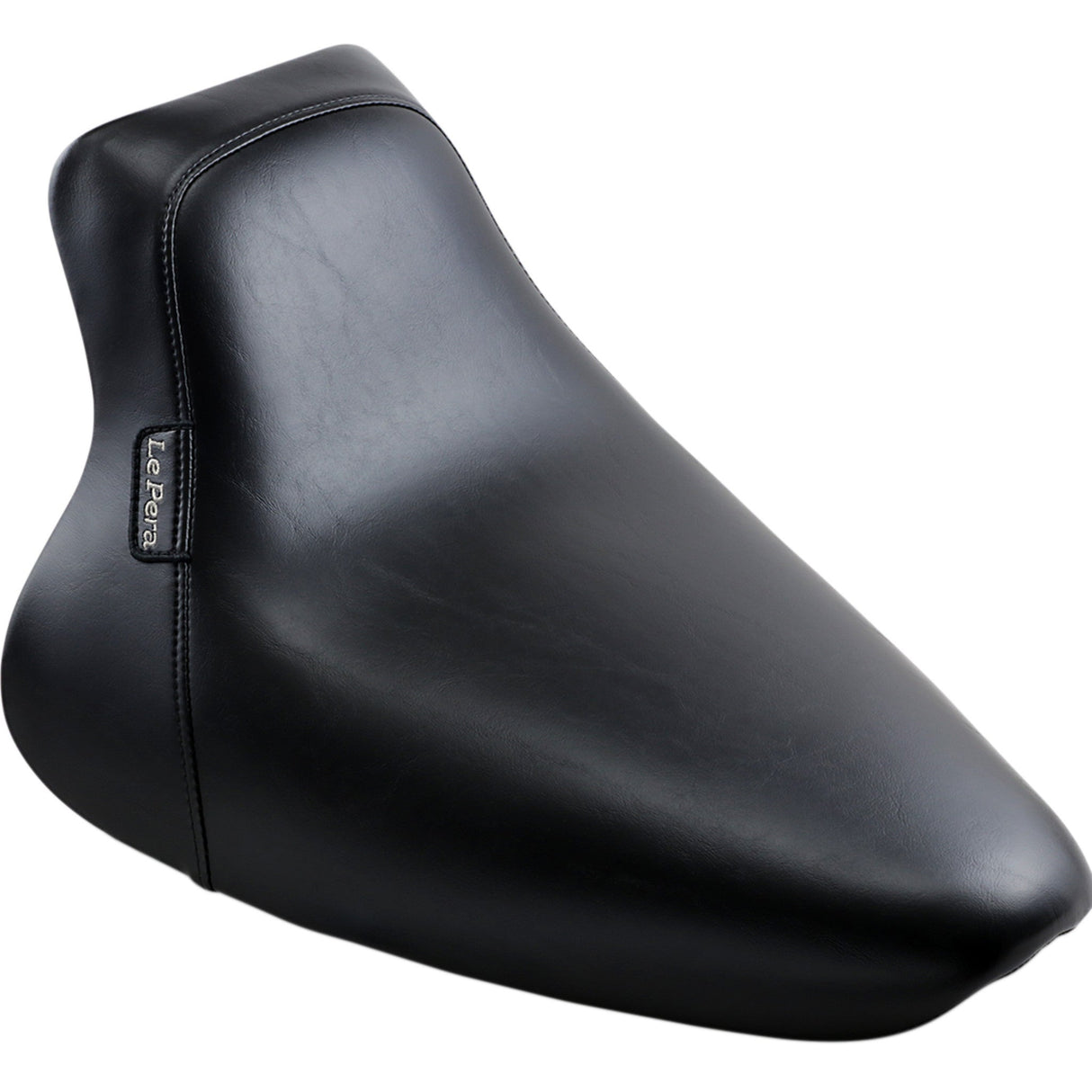 LePera Bare Bones Solo Seat Smooth Black - LGX-007 For Harley Softail 2000-2007