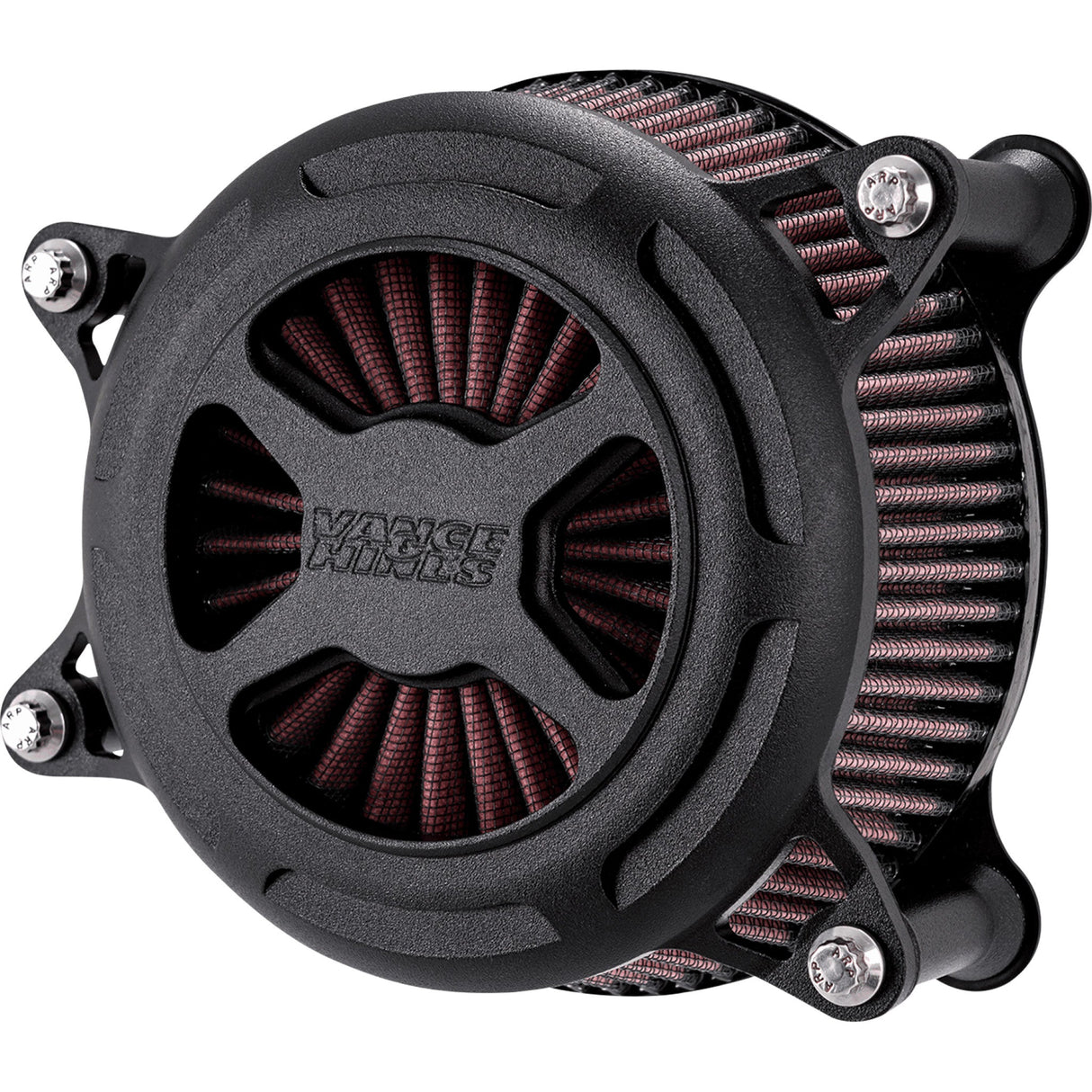 VANCE & HINES 1010-2928 42365 VO2 X Air Intake - Black Wrinkle