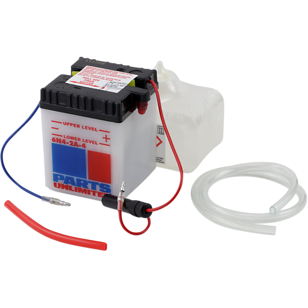 PARTS UNLIMITED 2113-0119 Conventional Battery Kit Battery - 6N4-2A-4