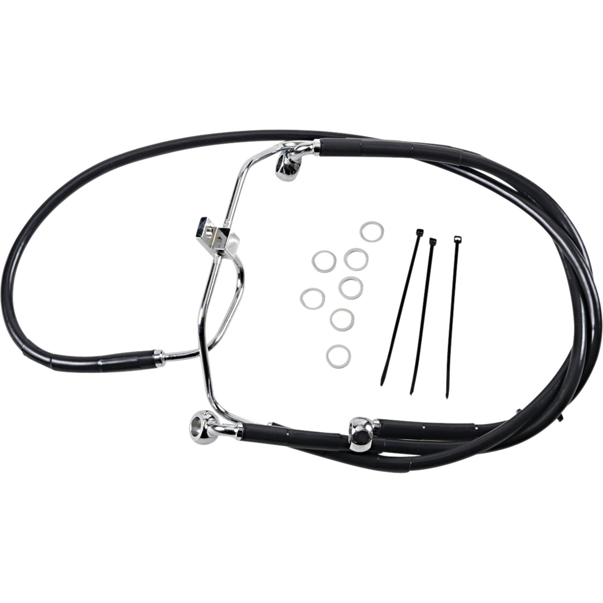 Drag Specialties Brake Line For Harley Fat Bob 2008-2017