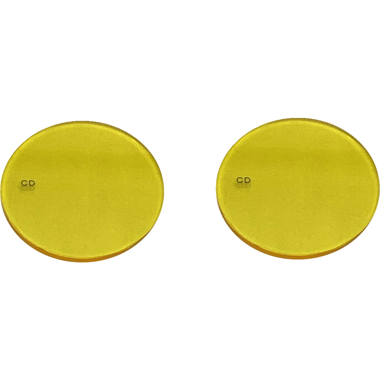 CUSTOM DYNAMICS 2040-2979 PB-FOG-LENS-Y ProBEAM® Fog Lamp Yellow Replacement Lens Fog Light Lens - Yellow