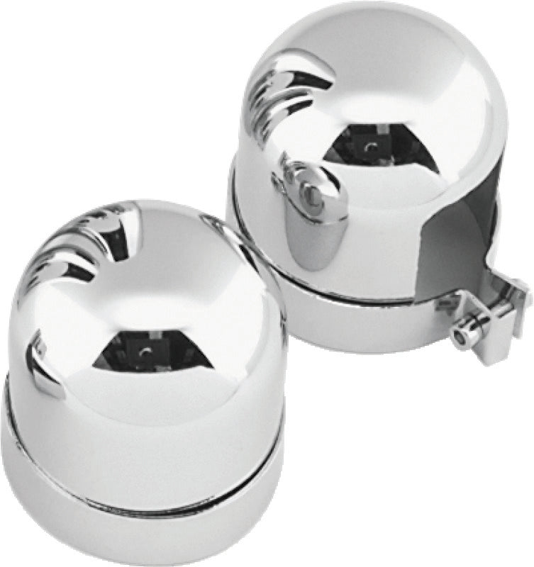 Bikers Choice 490840 52-64 K XL 58-64 FL & Custom Chrome Shock Top Covers Replaces H-D 54707-84T