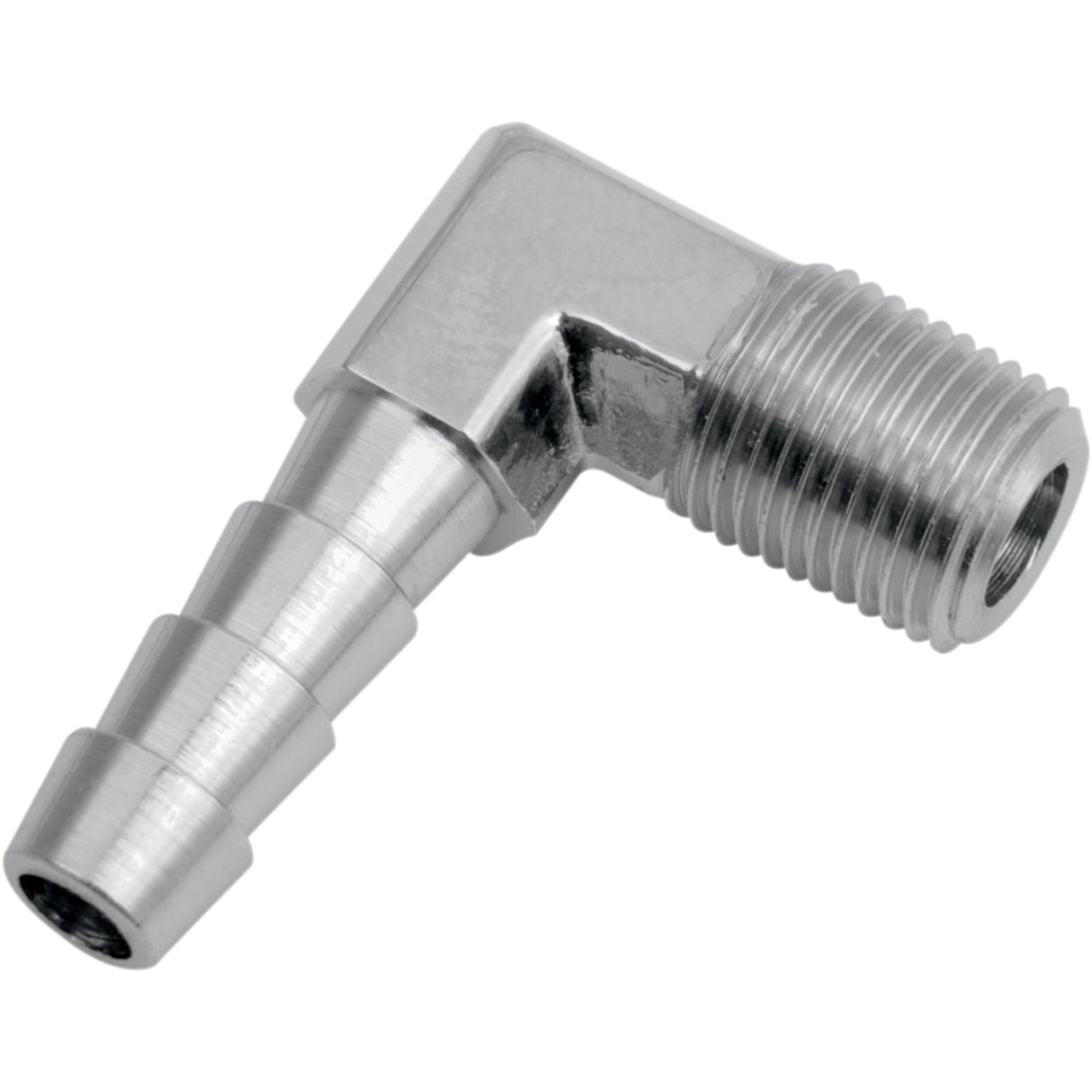 GARDNER-WESTCOTT DS-245260 7-91HB-4X2 Hose and Tank Fitting Male Elbow - 1/4" x 1/8" - Chrome