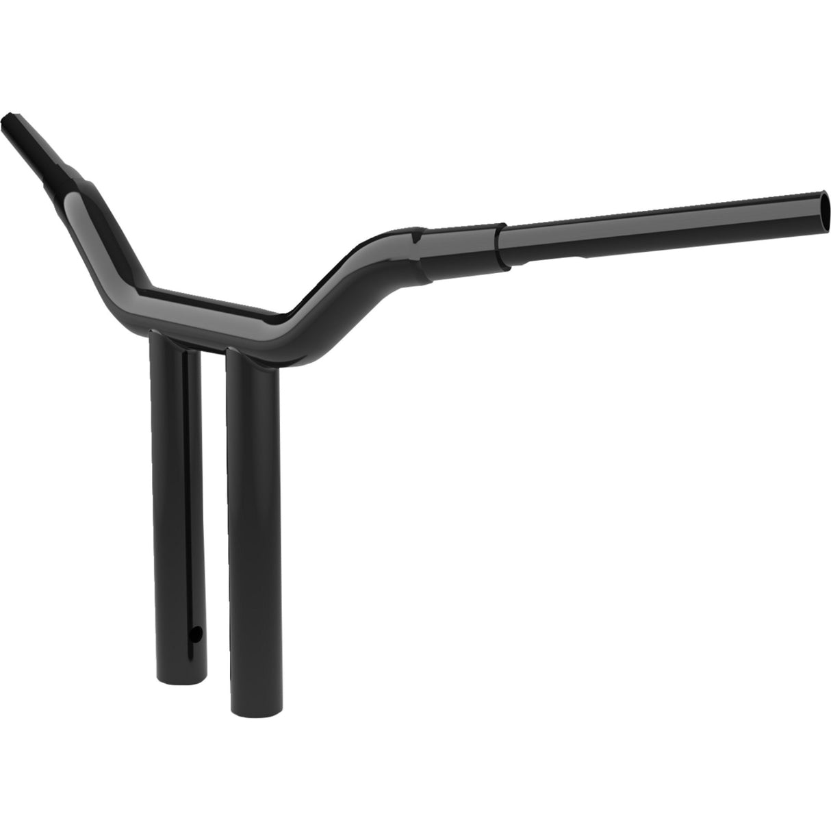 LA CHOPPERS 0601-6270 LA-7343-14B One-Piece Kagefighter Handlebar - 14" x 1-1/2" - Black
