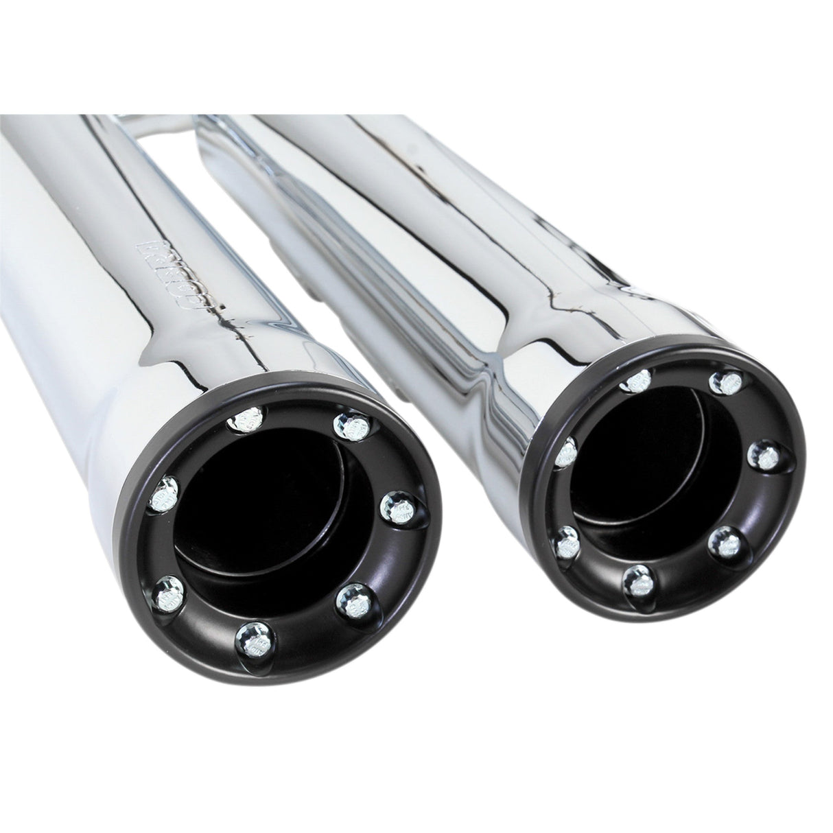 COBRA 1801-0709 6050 RPT 3" Slip-On Mufflers - Chrome