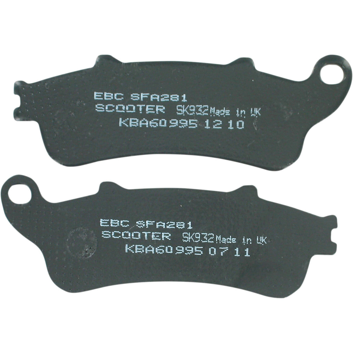 Ebc Parking Brake Pads - SFA281 Kawasaki Vulcan 2015-2016