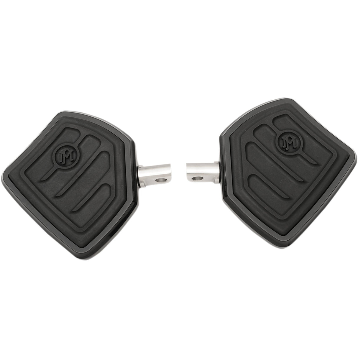 PERFORMANCE MACHINE (PM) 1621-0831 0036-1016-B Floorboards - Passenger Floorboards - Contoured - Black