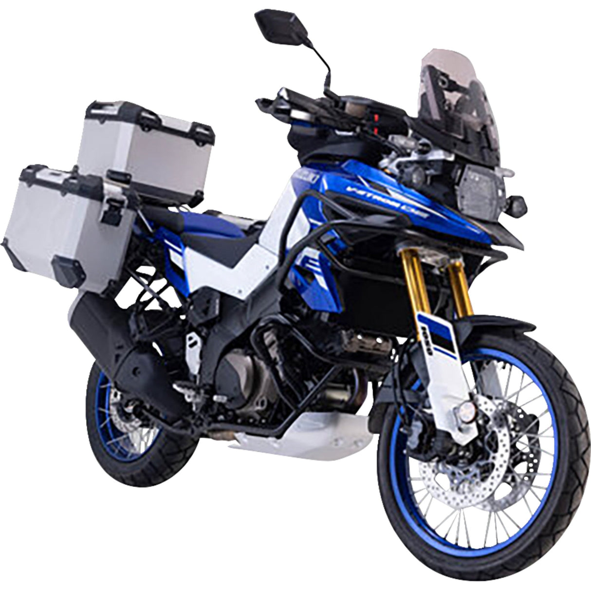 SW-MOTECH 3580-0120 ADV.05.936.75001/S Adventure Luggage System silver - suzuki vstrom 1050 '20-'24