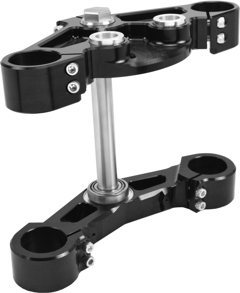 Hawg Halters Inc Dominator Tree SET Track Style Black FLT 49MM - 49FLAR3-TS14 For Harley Road Glide 2015-2023