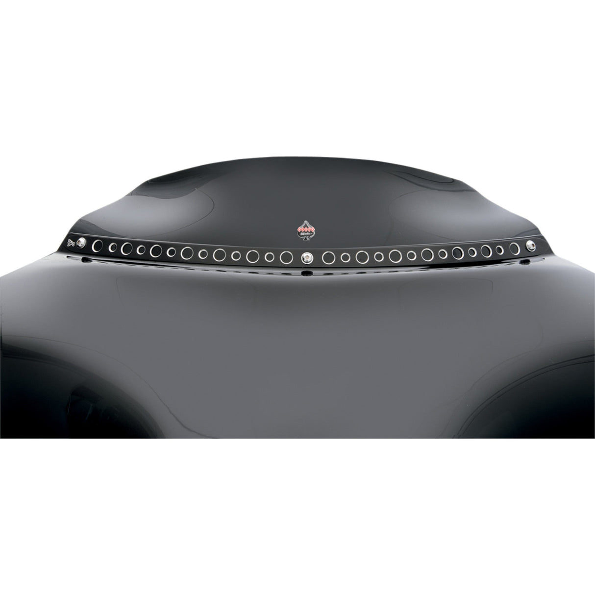 Klock Werks Flare® Windshield 3-1/2" Black - KWW-01-0204 For Harley Touring 1996-2013