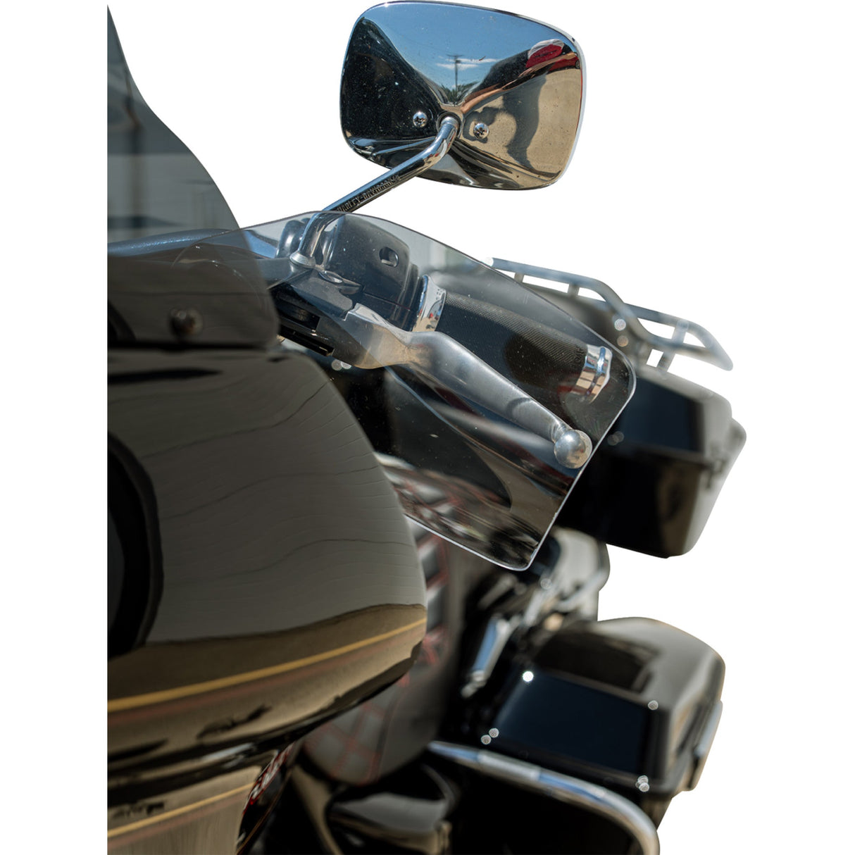 Klock Werks Flare® Handguards Clear - KWS-01-0121-23 For Harley Touring 2023-2026