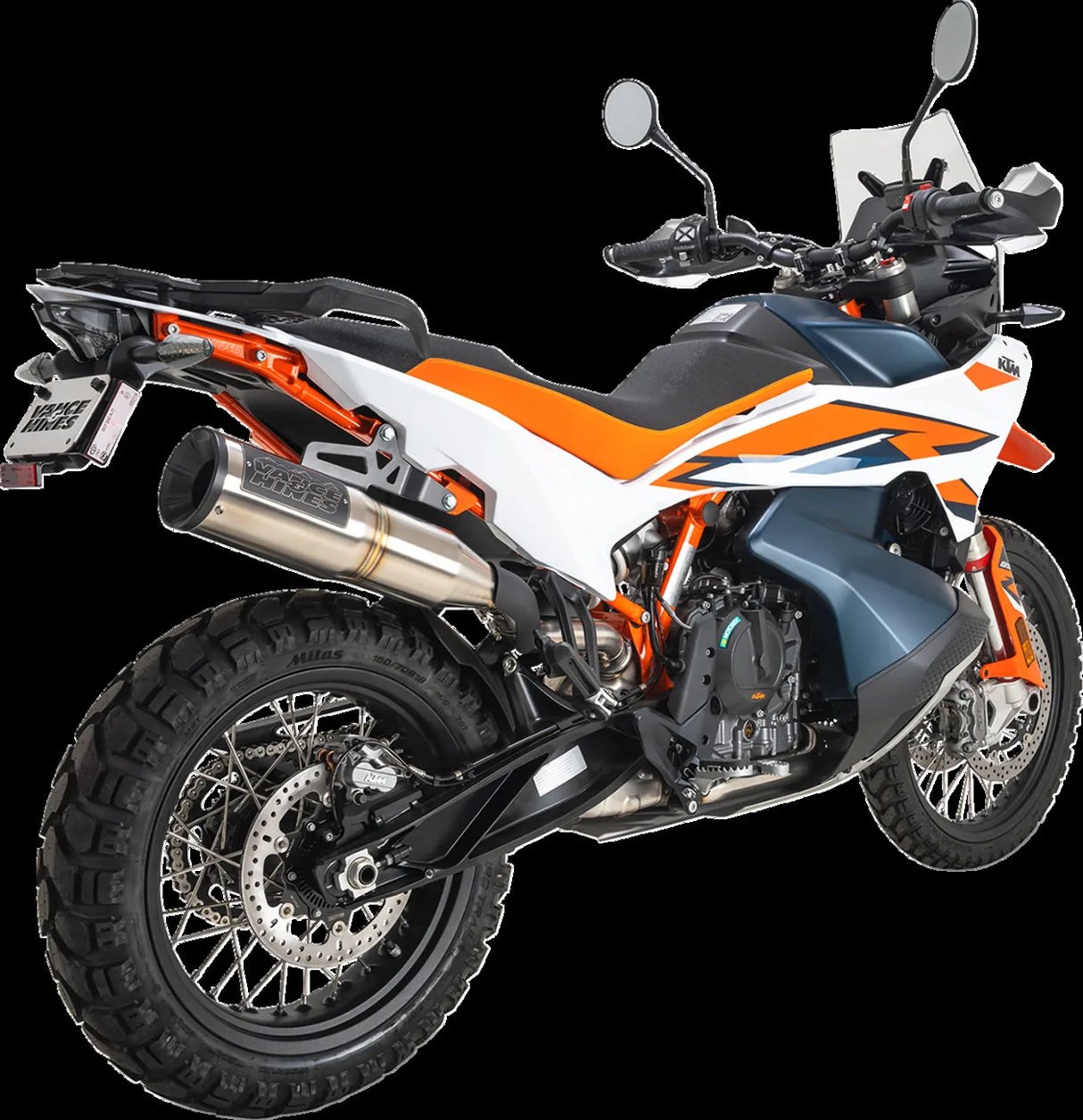 Adventure Hi-Output 450 Slip-On Muffler - Stainless Steel