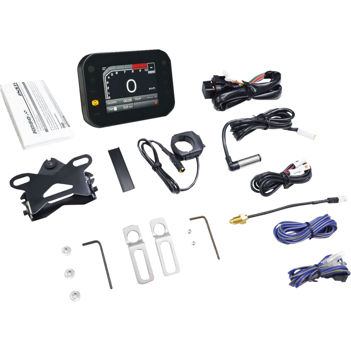 KOSO NORTH AMERICA 2212-0907 BA079000 RX-3S Multifunction Meter TFT Multifunction Meter - RX-3S - Universal