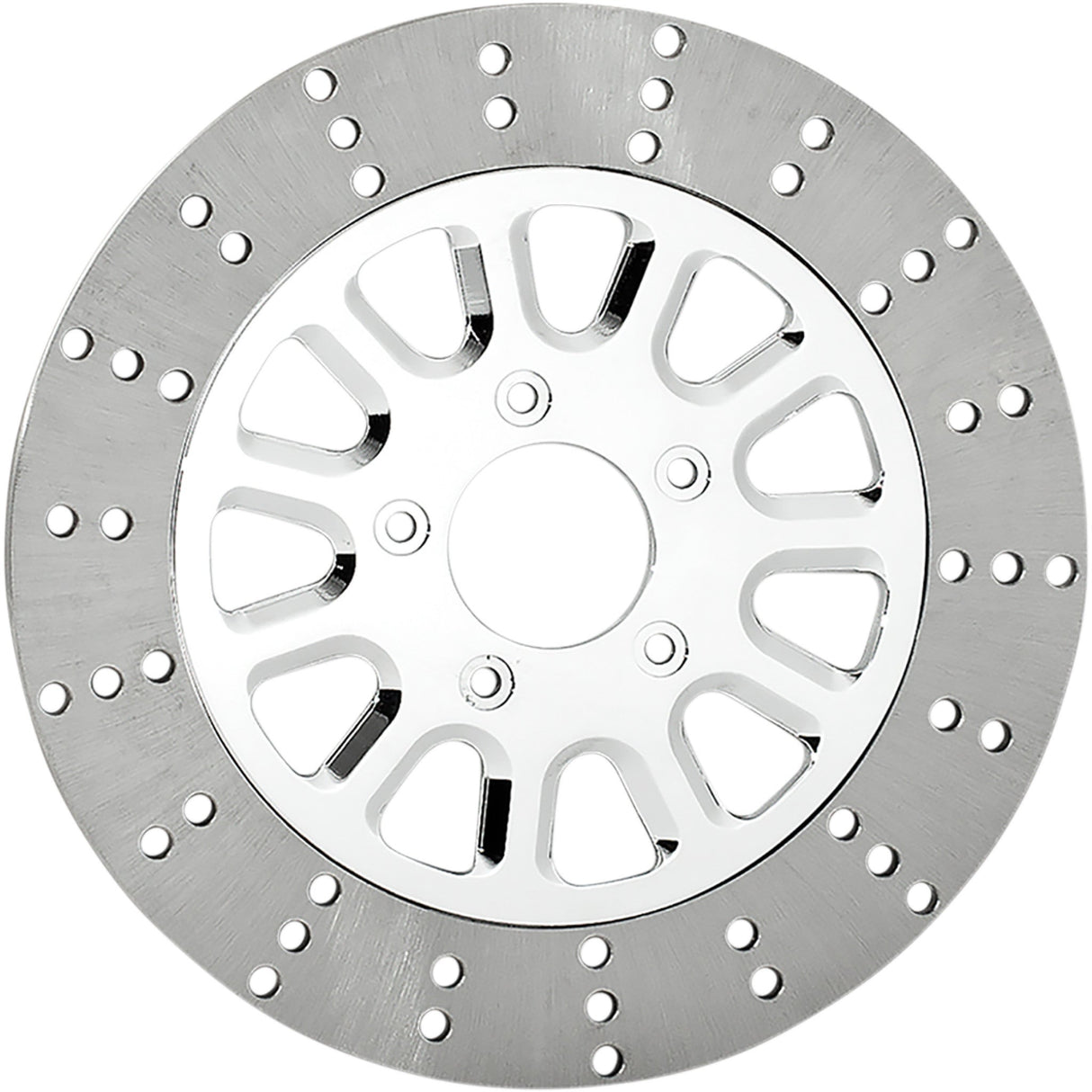 RC COMPONENTS 1710-3540 COG117122CRF2K Floating Front Rotor - Brake Rotor - Front Right - Exile - Chrome