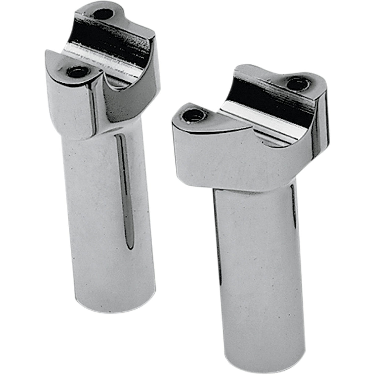 DRAG SPECIALTIES Buffalo Billet Aluminum Handlebar Riser Risers - Chrome