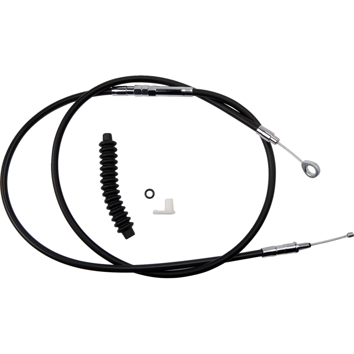 DRAG SPECIALTIES High-Efficiency Black Vinyl Clutch Cable