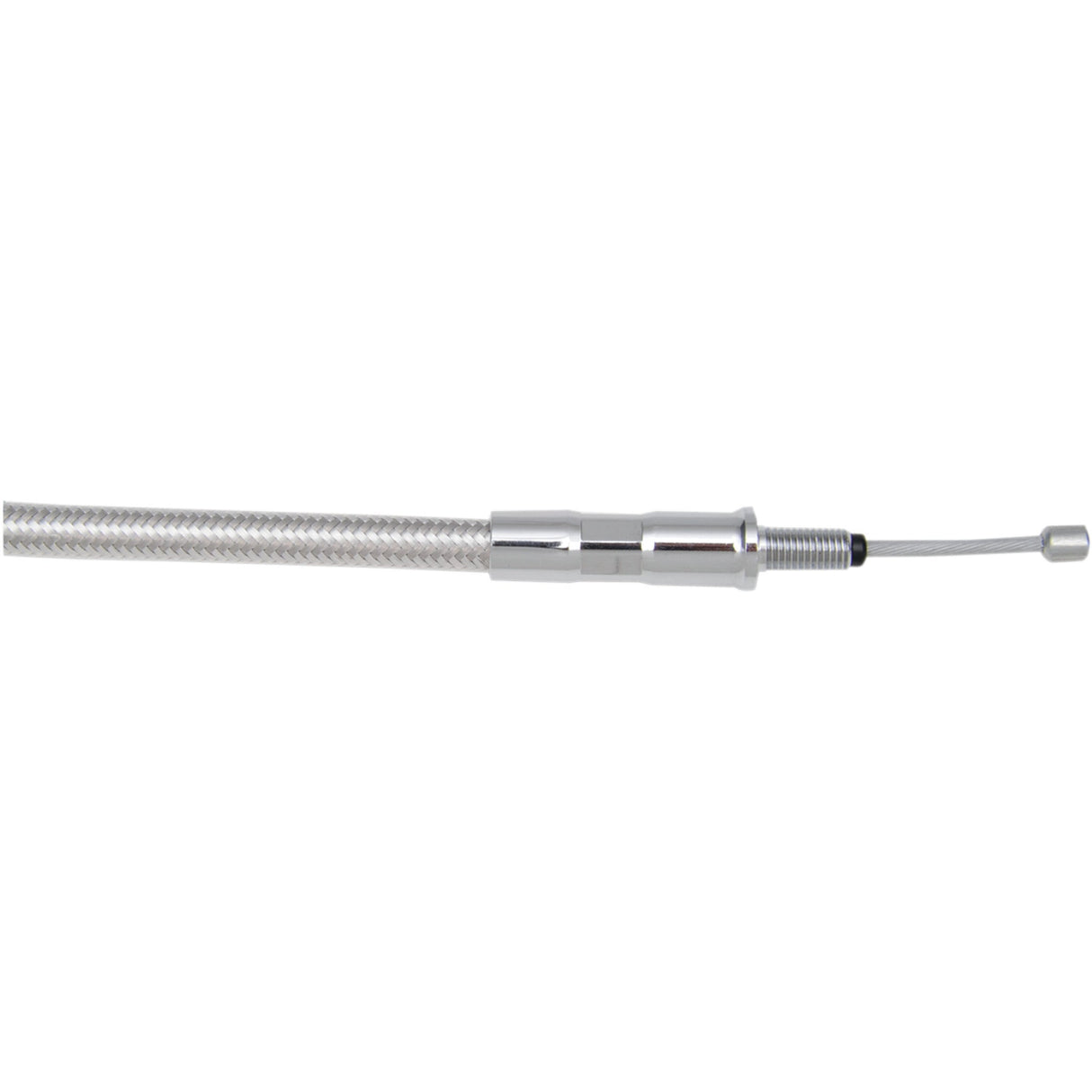 Magnum Shielding High-Efficiency Polished Stainless Clutch Cable /16" - 5201HE For Harley Motorcycles 1987-2006