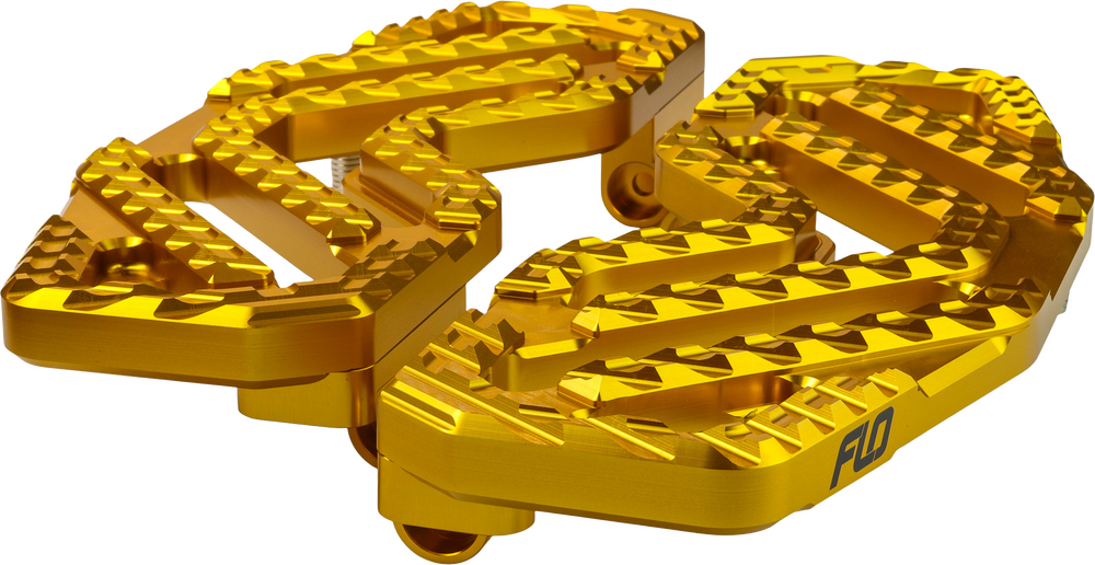 Flo Motorsports Savage Floorboards Gold - V-800V5GLD