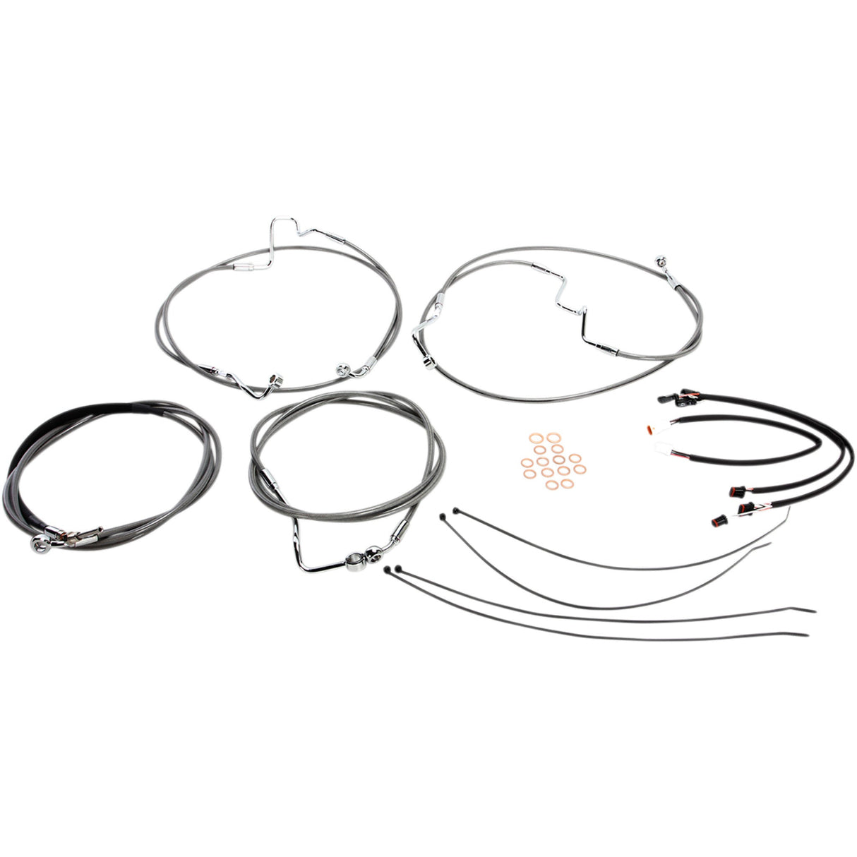 Magnum Shielding Cable Kit - 589691 For Harley Touring 2016